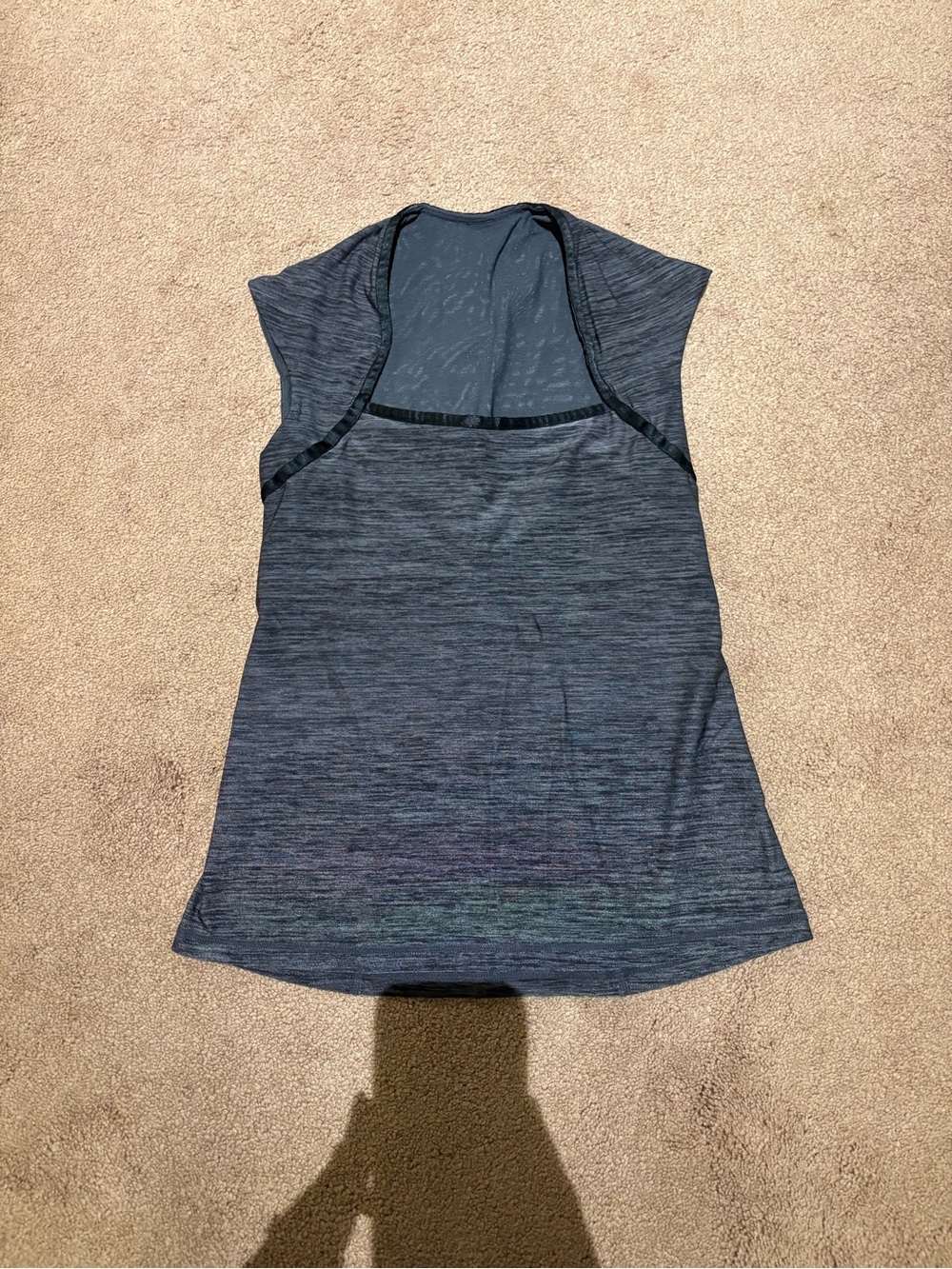 lululemon athletic dark gray Tank top size 8